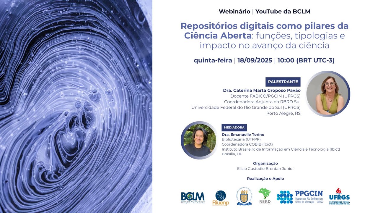 BCLM-UENP | Repositórios digitais como pilares da Ciência Aberta