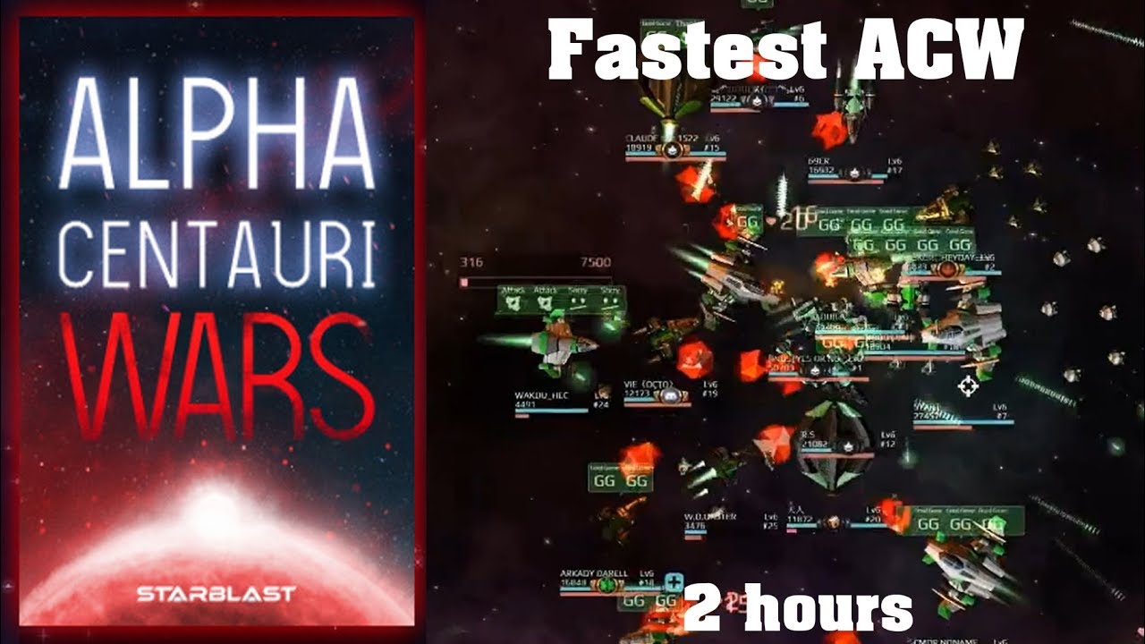 Starblast.io - Alpha Centauri Wars 6 | The Fastest ACW In Asia +2 Hours | ACW Asia 19/10/2019