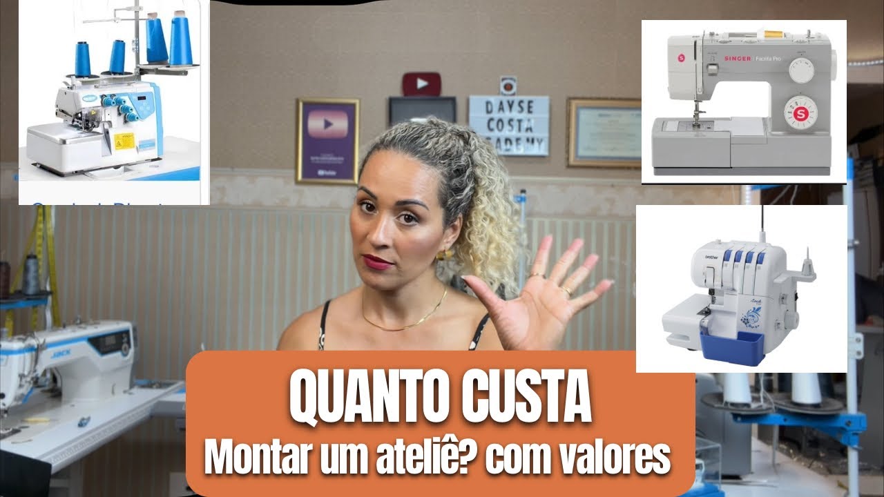 QUANTO CUSTA MONTAR UM ATELIÊ? DIGO VALORES 💰 