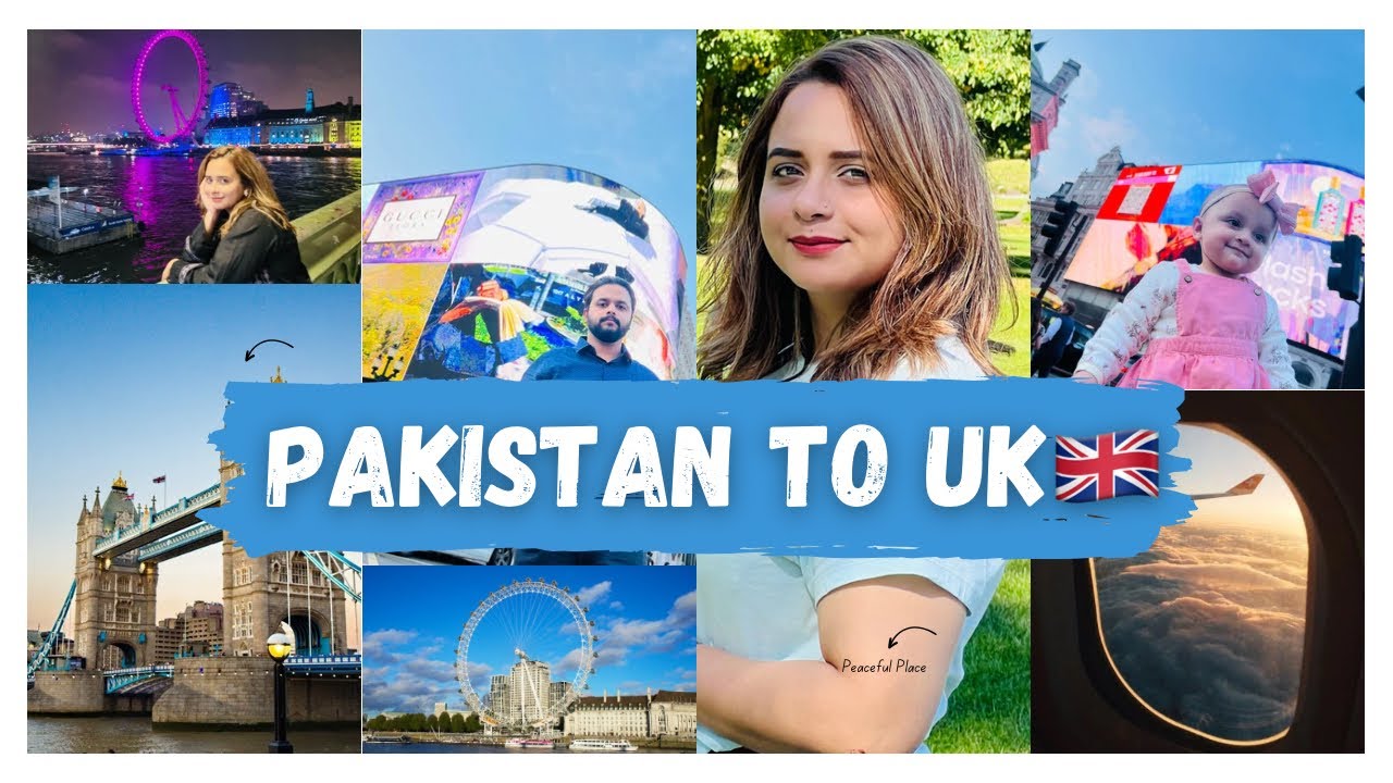 PAKISTAN🇵🇰 TO LONDON🇬🇧 | ✈️Our First International Flight | Travel Vlog | Pakistani Couple in Uk