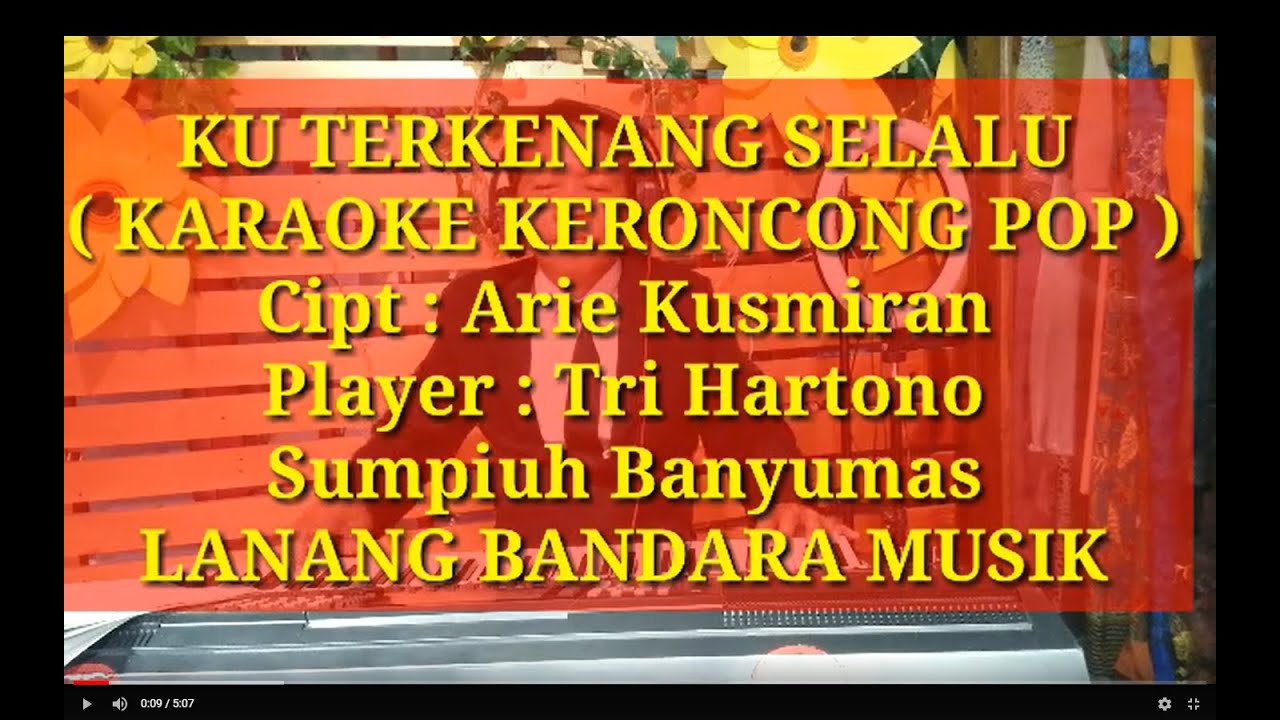 KU TERKENANG SELALU,KARAOKE,TRI HARTONO,LANANG BANDARA MUSIK,ARI KUSMIRAN