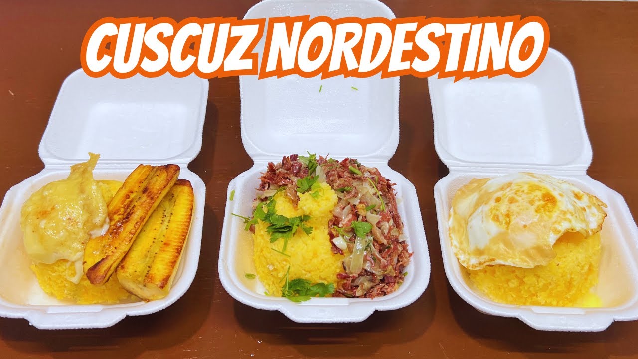 CUSCUZ PARA VENDER - 3 SABORES DE CUSCUZ PARA TRABALHAR VENDENDO EM CASA