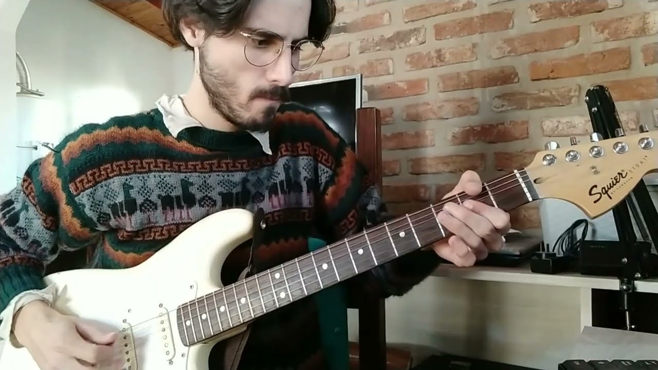 EN CLASE DE GUITARRA: Caminando - Ciro y Los Persas (intro,versos,arreglos)