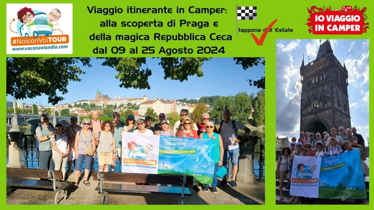 Viaggio in camper di gruppo alla scoperta della Repubblica Ceca, Praga, Český Krumlov e tanto altro
