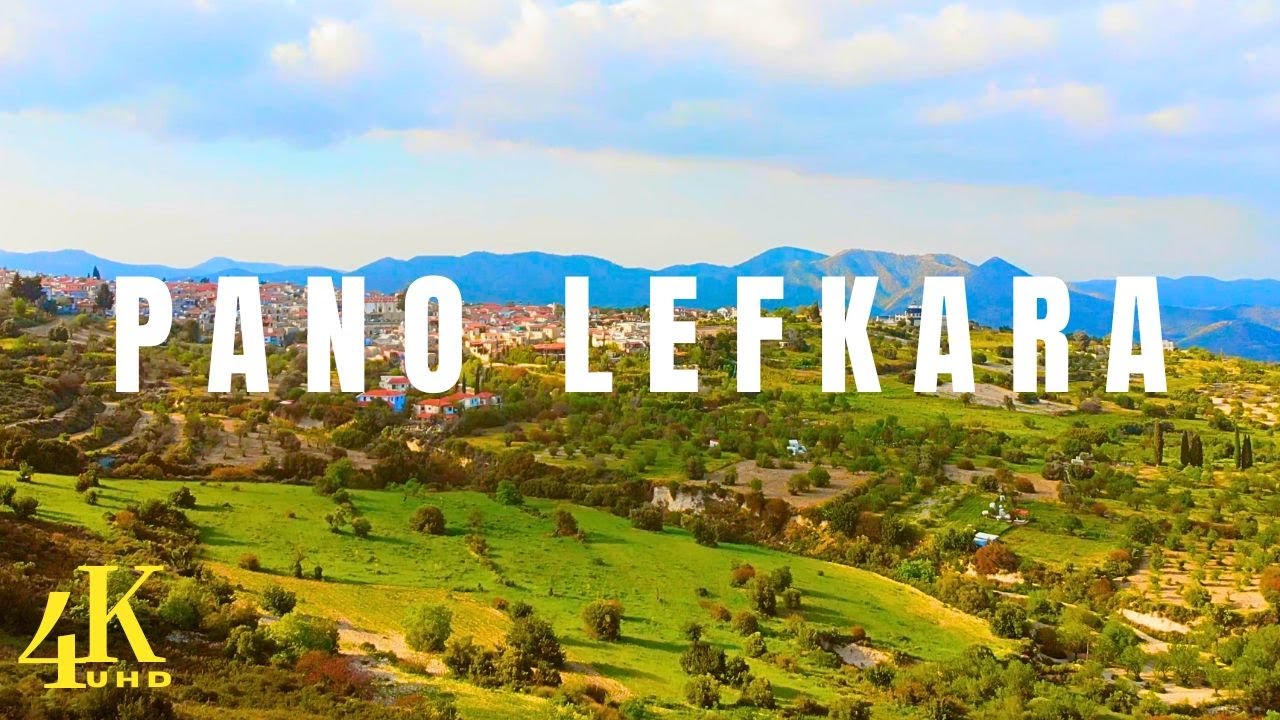 Pano Lefkara, Cyprus 🇨🇾 4K UHD | Drone Footage