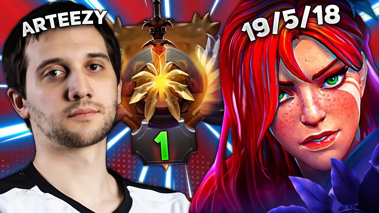 Arteezy showed how good is Windranger CARRY now...