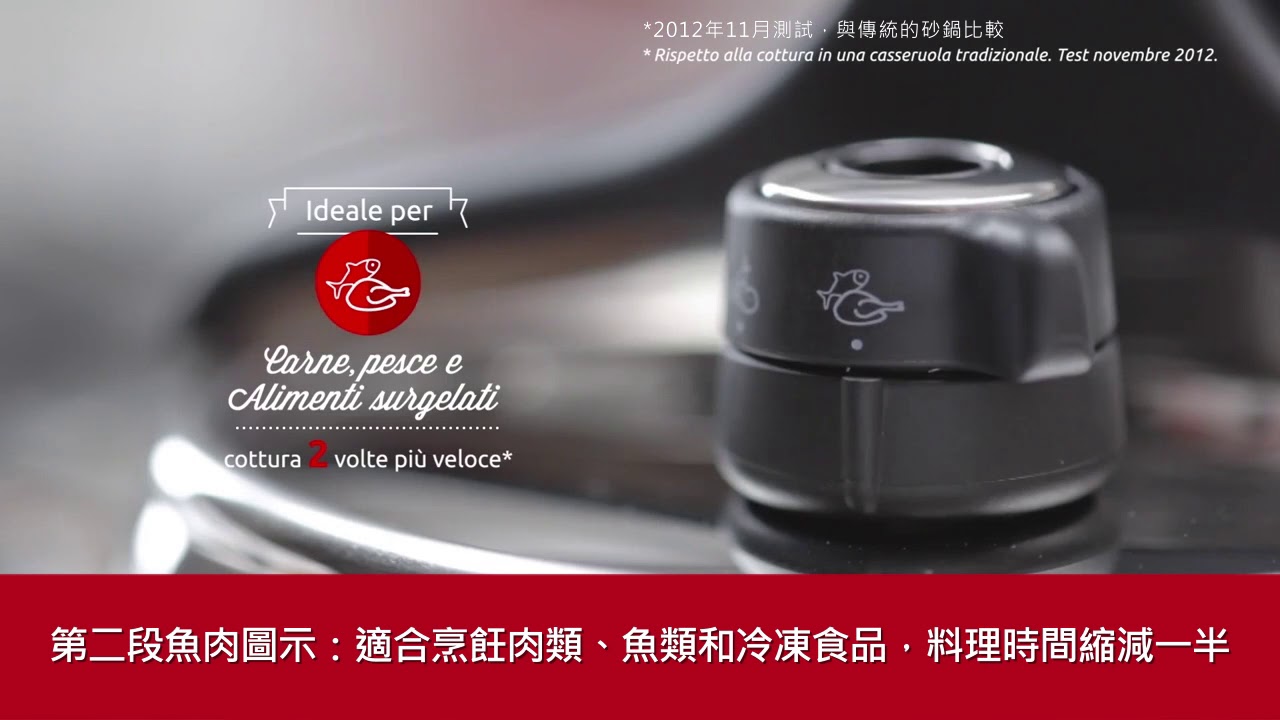 Lagostina樂鍋史蒂娜　Domina Vitamin快鍋ｘ兩段式氣閥