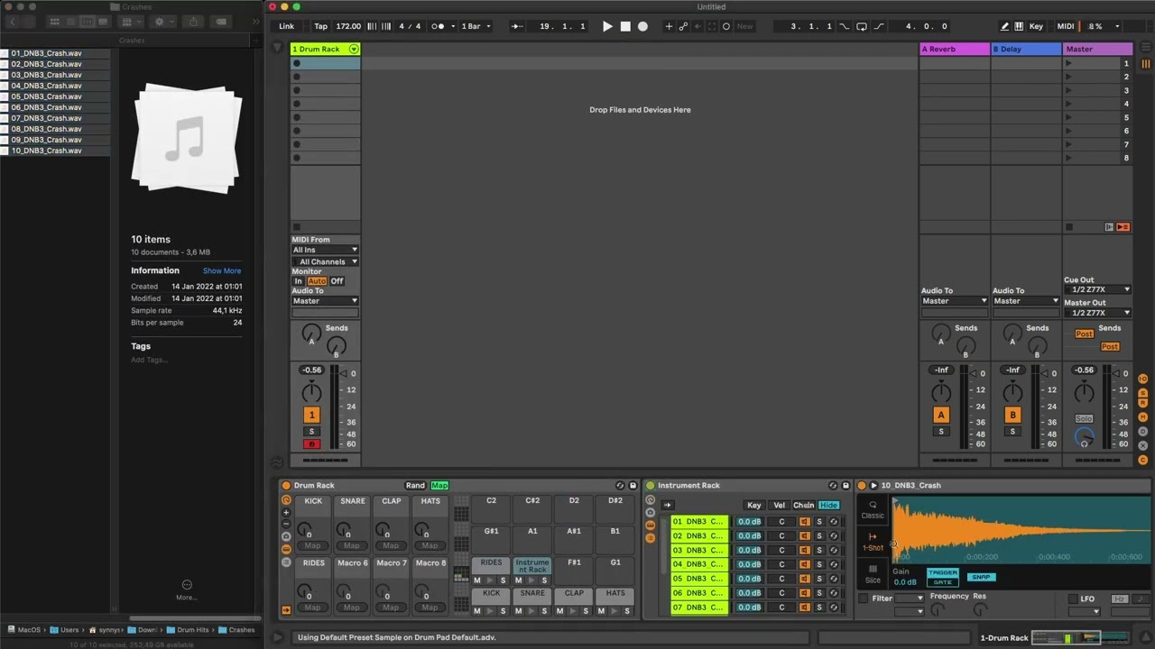 Ableton Live Random Drum Rack
