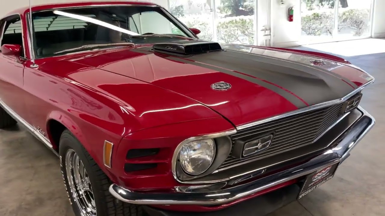 F13560 - 1970 Ford Mustang Mach 1 2 Door Fastback