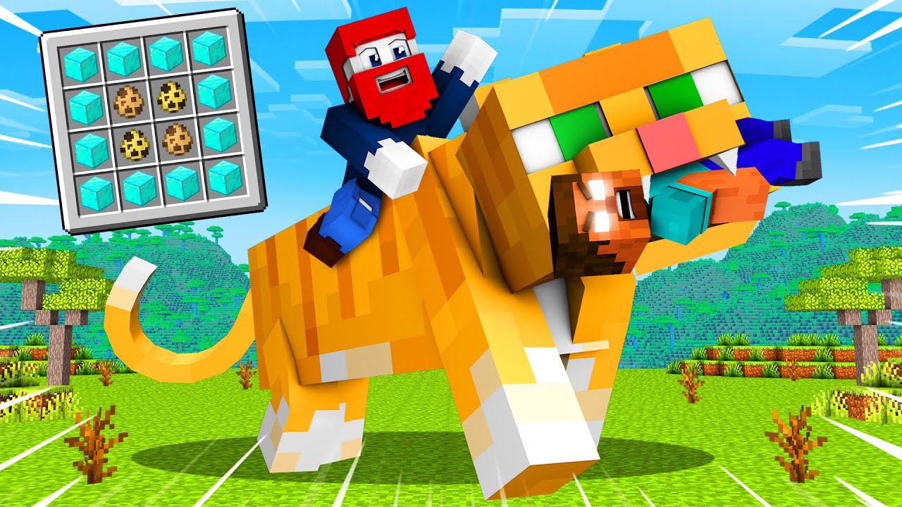 Dorf bekommt neues Haustier 😺 | Minecraft Haustier