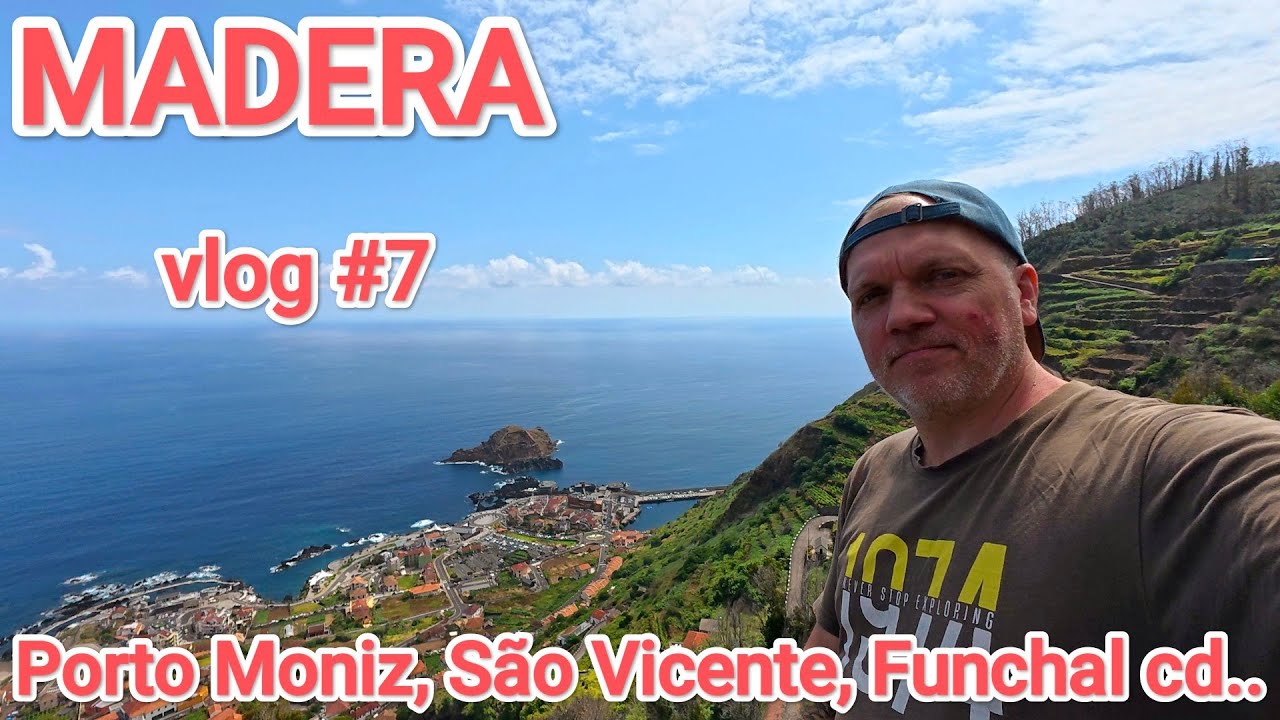 MADERA Vlog #7: Porto Moniz, São Vicente, Funchal cd...#maderia #travel #podróże 