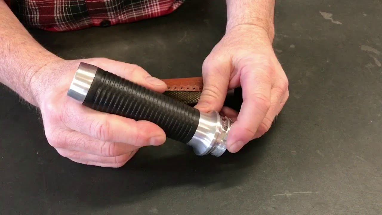 Leather Wrapped Grips