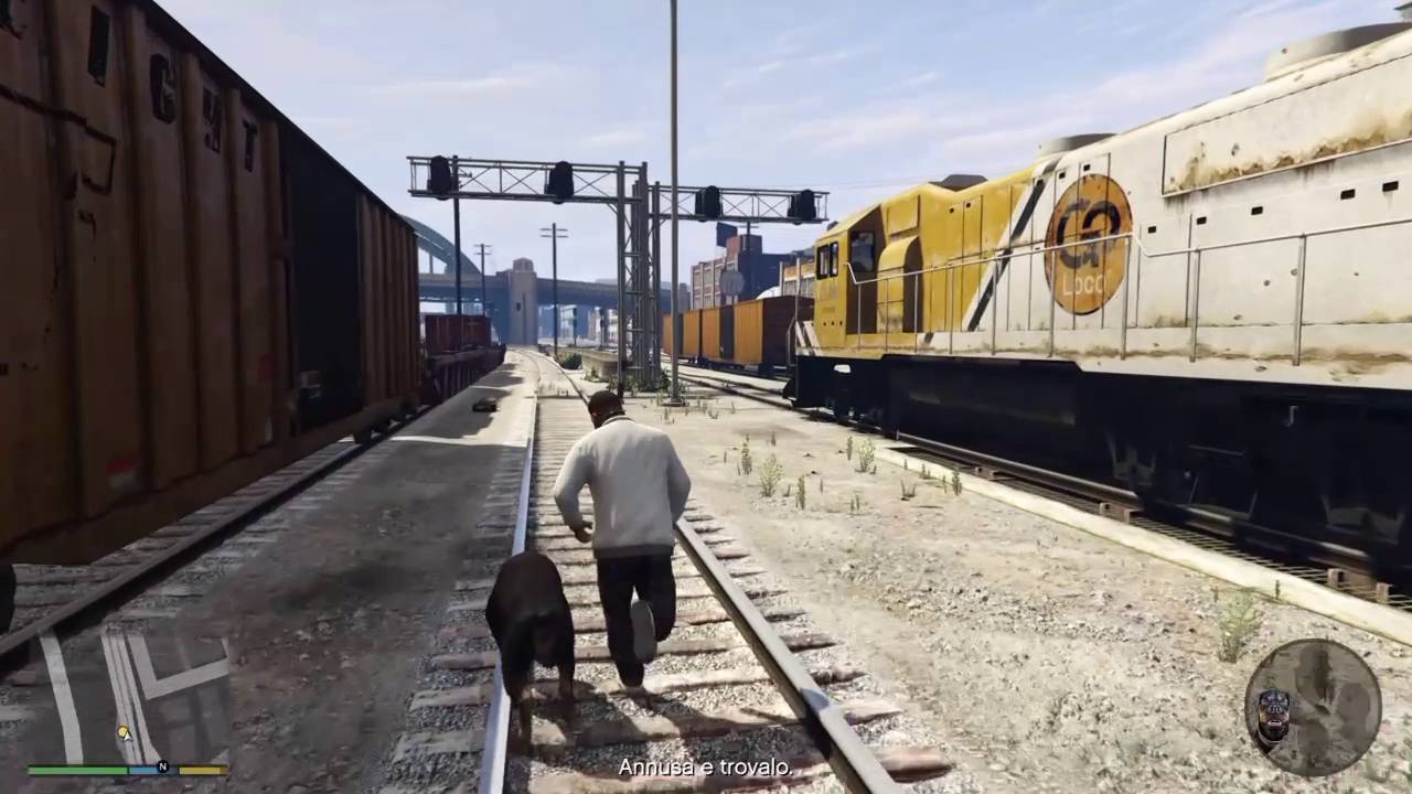 GTA 5 Walktrought ITA - missione 6 chop [100% ORO]
