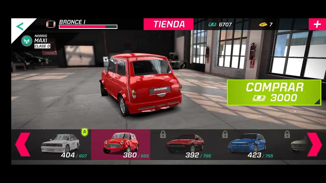 Asendemos a bronce 2 y compramos un nuevo coche en racing Legends