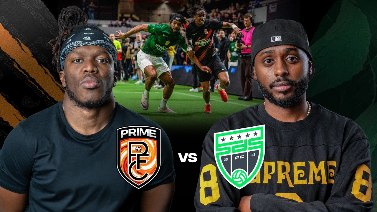 DRAMATIC ending between KSI and Sharky | Prime FC v SDS FC highlights
