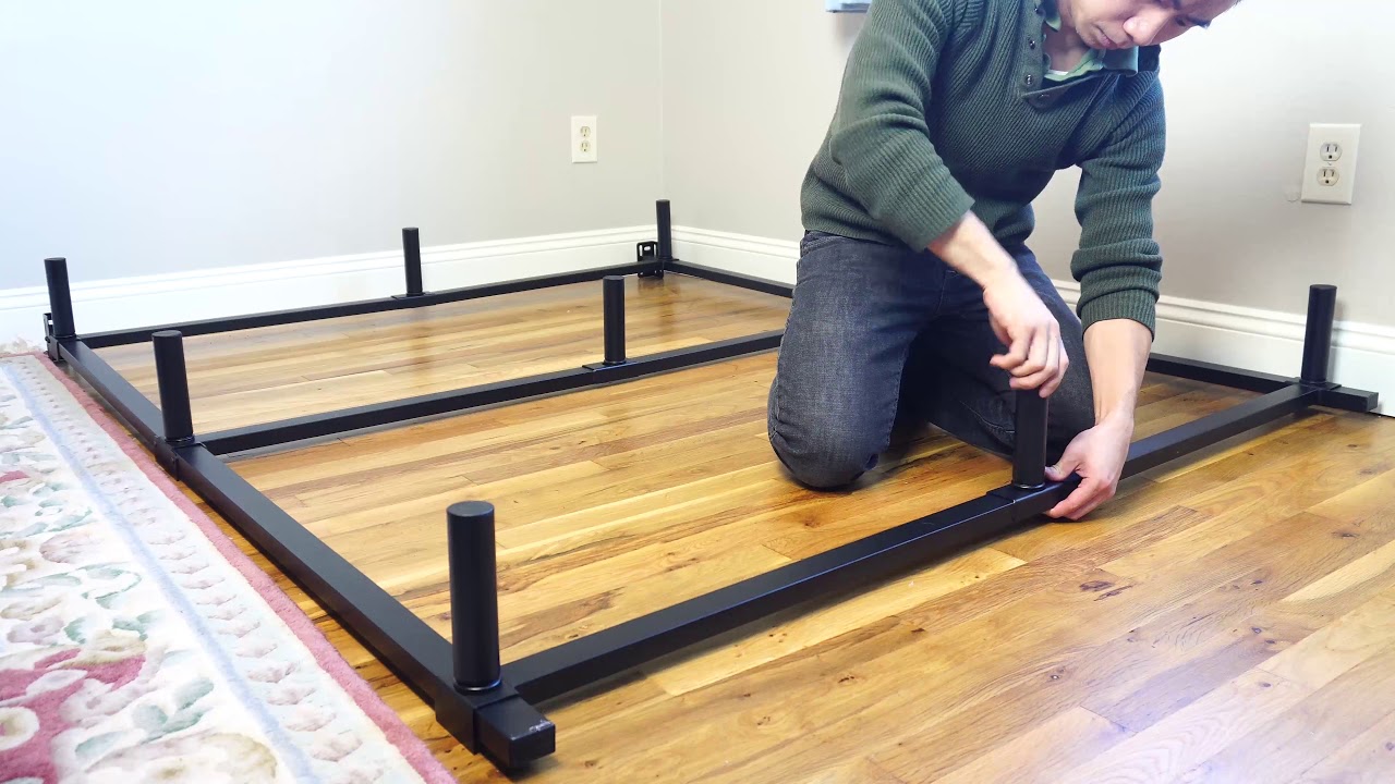 Noah Megatron Queen Metal Bedframe Assembly and Review