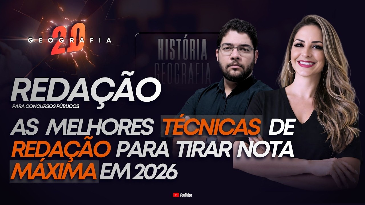 REDAÇÃO - AS MELHORES TÉCNICAS PARA TIRAR NOTA MÁXIMA EM 2026