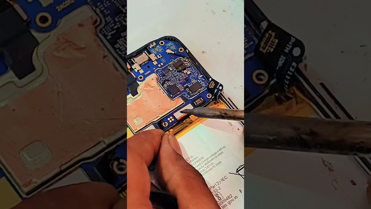 oppo A18 Network solution and 3.5v sapling #replacement #fix #ifixit #fixd #shots #trending #repair