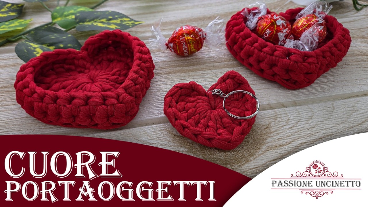 TUTORIAL: Cuore portaoggetti ❤️