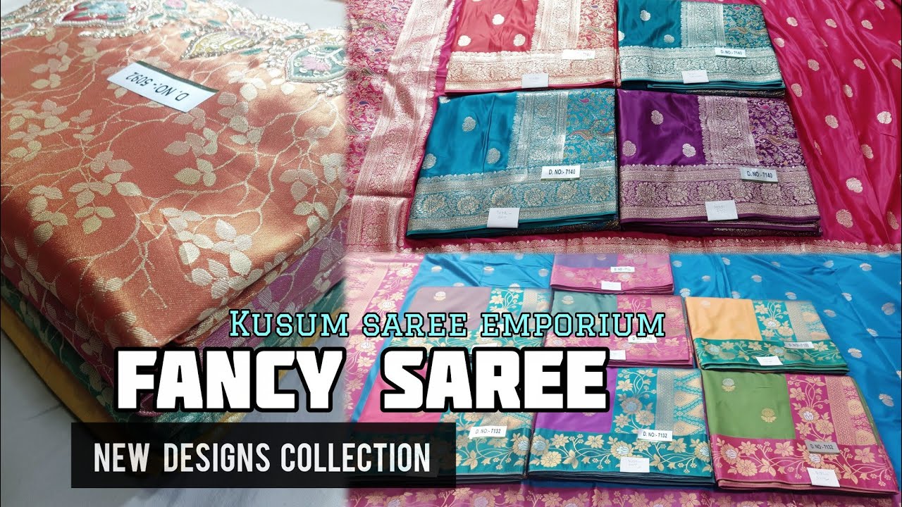Fancy saree New design collection in kolkata 