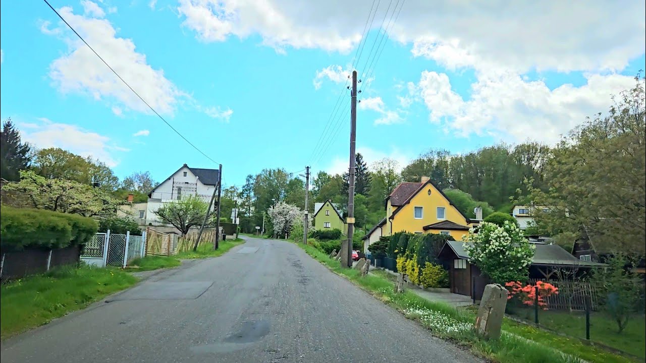 🇨🇿 Driving in Czech Republic | Beautiful Spring Vibes In Czech Republic | 4k60fps