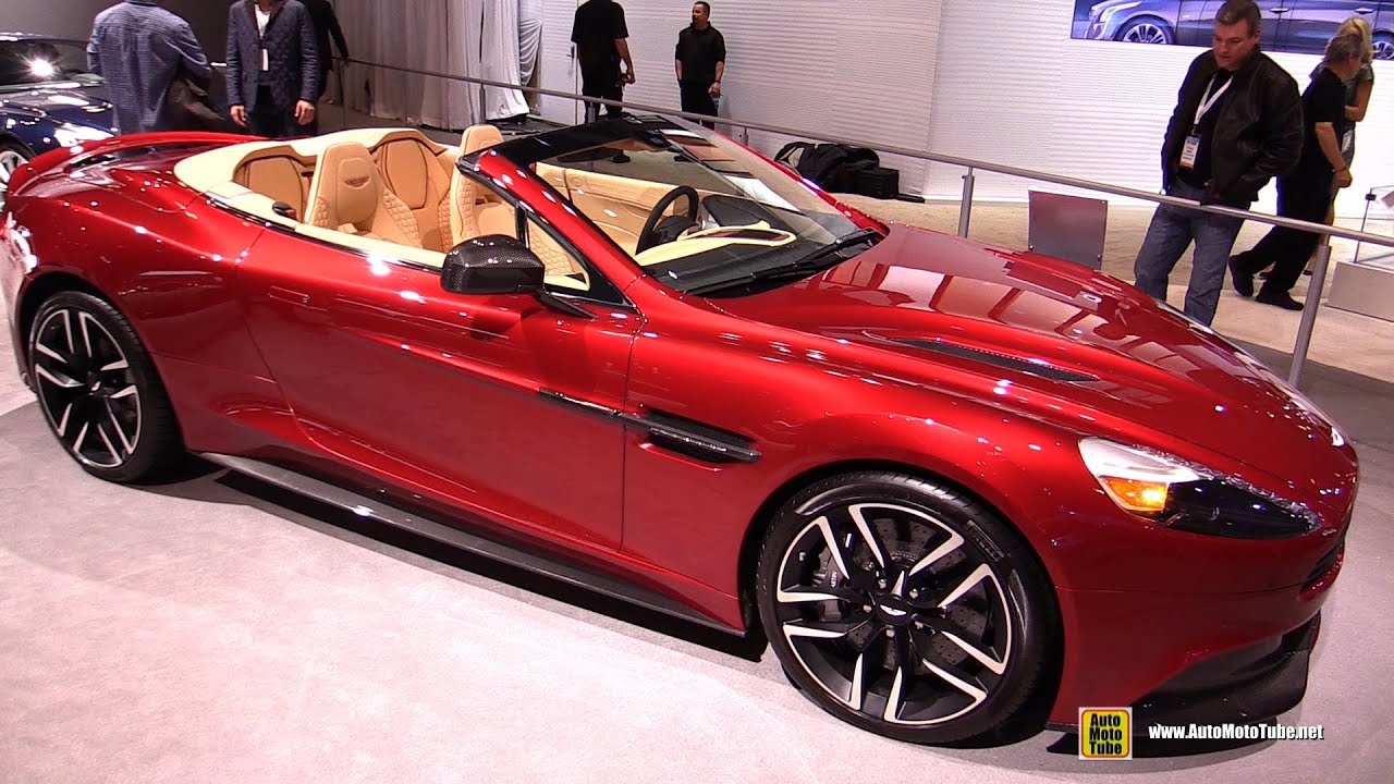2015 Aston Martin Vanquish Volante - Exterior and Interior Walkaround - 2015 New York Auto Show