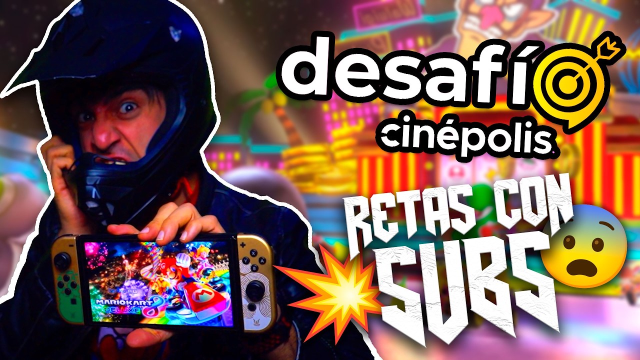 🕹️ GÁNALE a TODOS y LLÉVATE PREMIOS 👑 Torneo Mario Kart X @CinepolisOnline