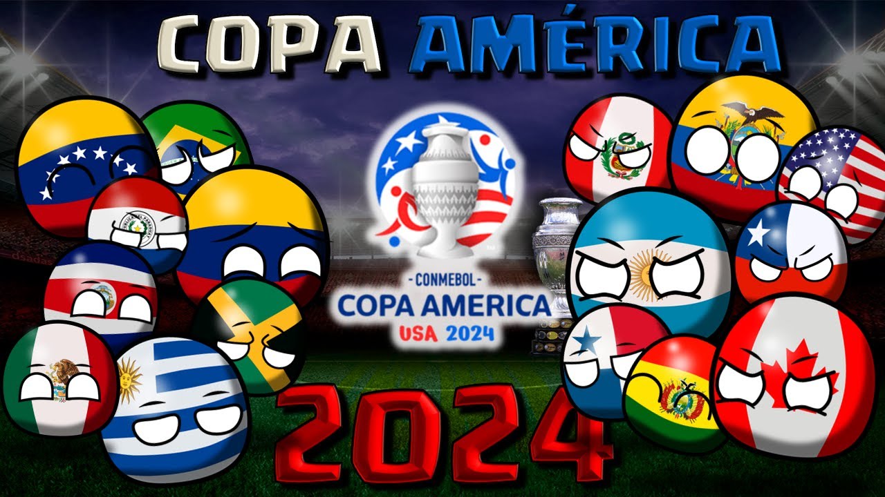 Asi fue la COPA AMERICA USA 2024 | countryballs