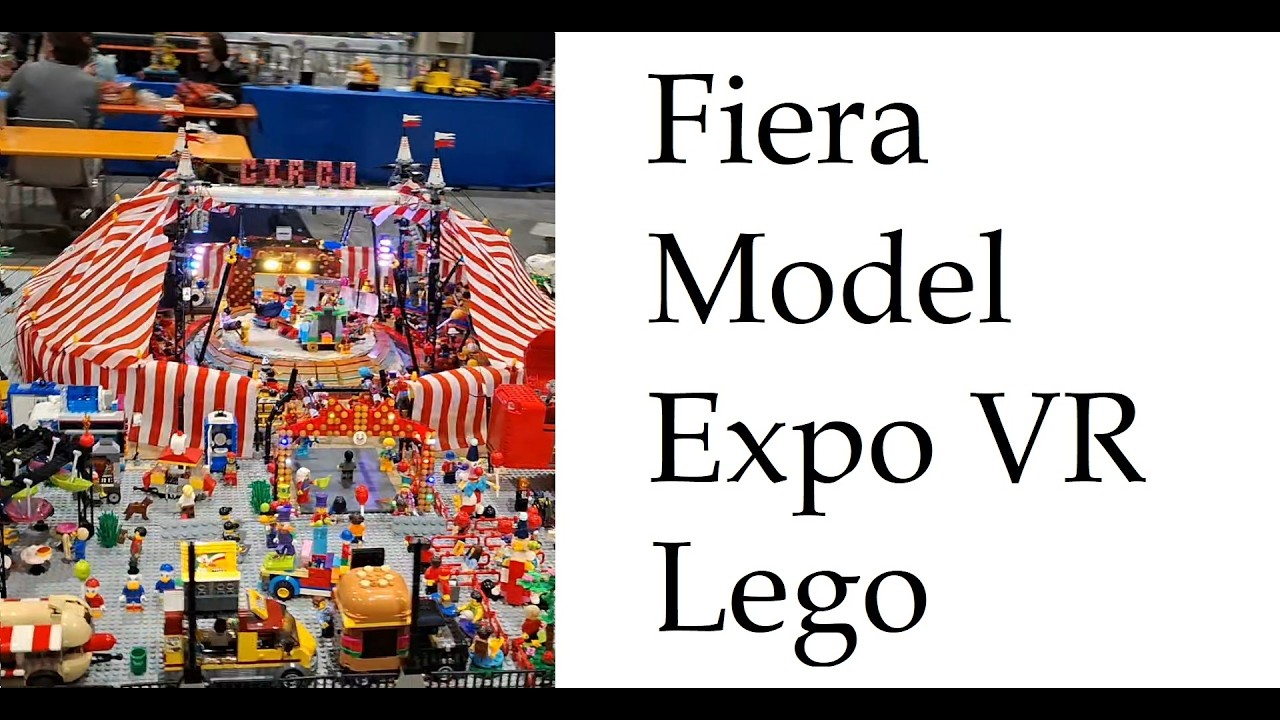 2025.03.09 domenica Model Expo Verona: clip Lego!