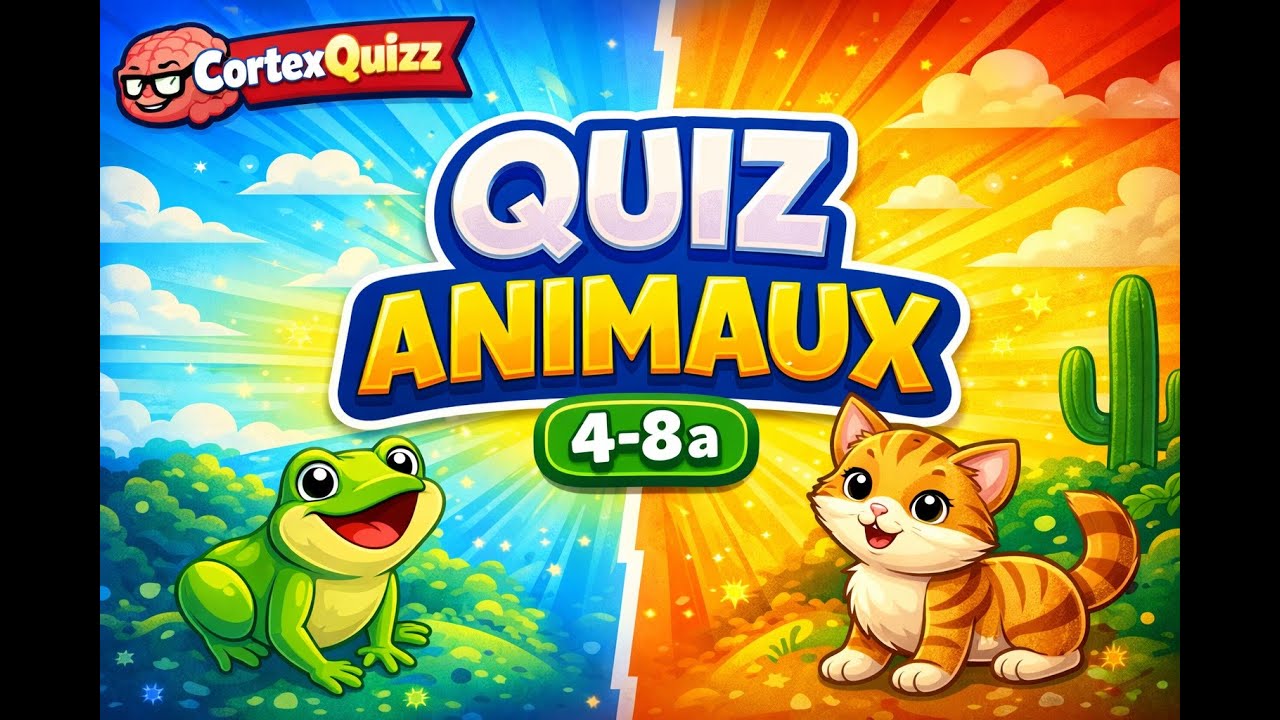 🧠 DEVINE L’ANIMAL ! 🐾 (4-8ans) | 40 questions (2 choix)