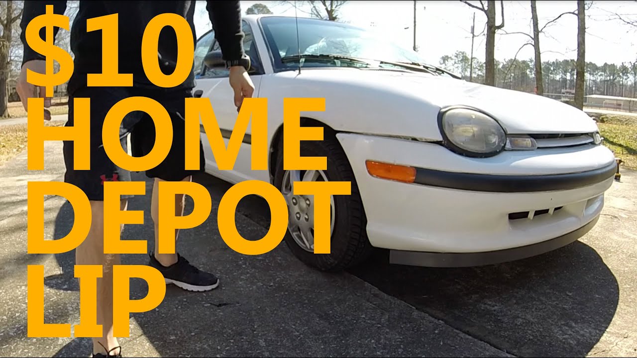 DIY Car Projects: Home Depot Lip