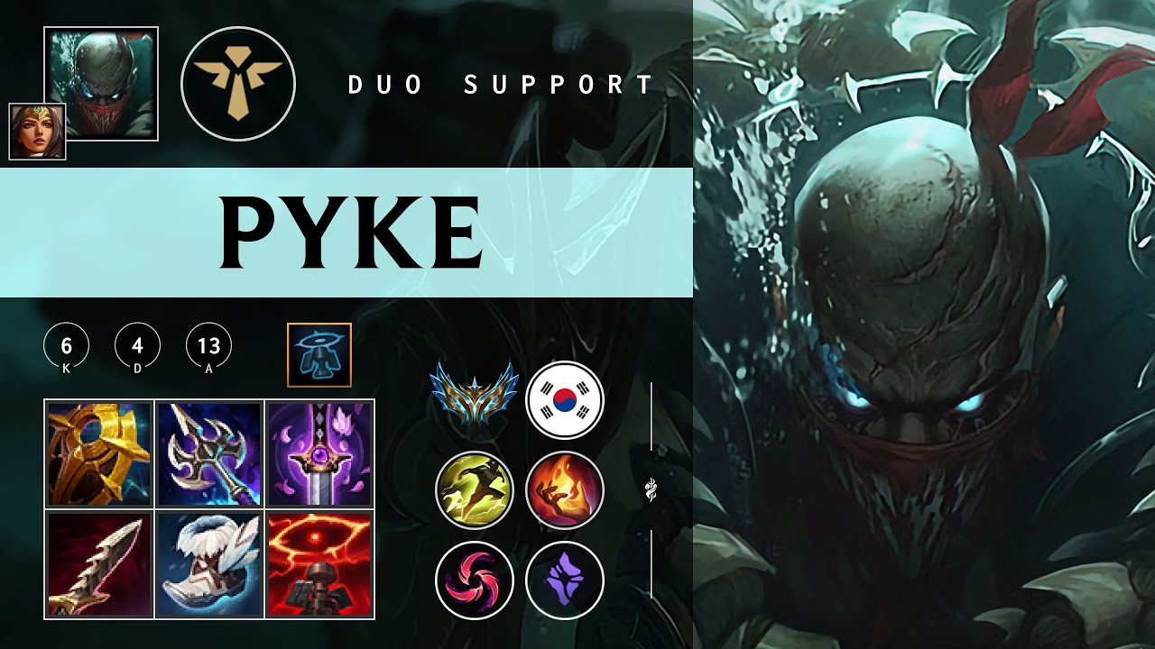 Pyke Support vs Karma - KR Challenger Patch 26.05
