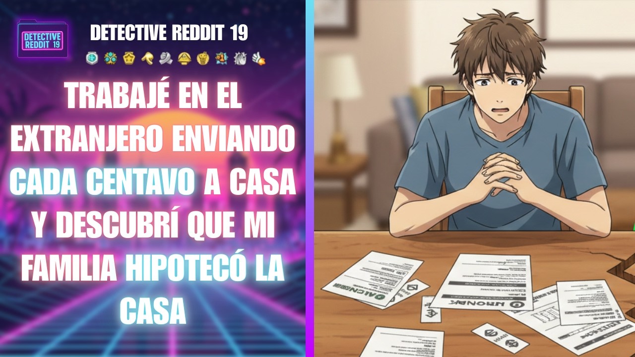 Trabajé en el extranjero enviando cada centavo a casa, hasta que regresé y descubrí que mi familia