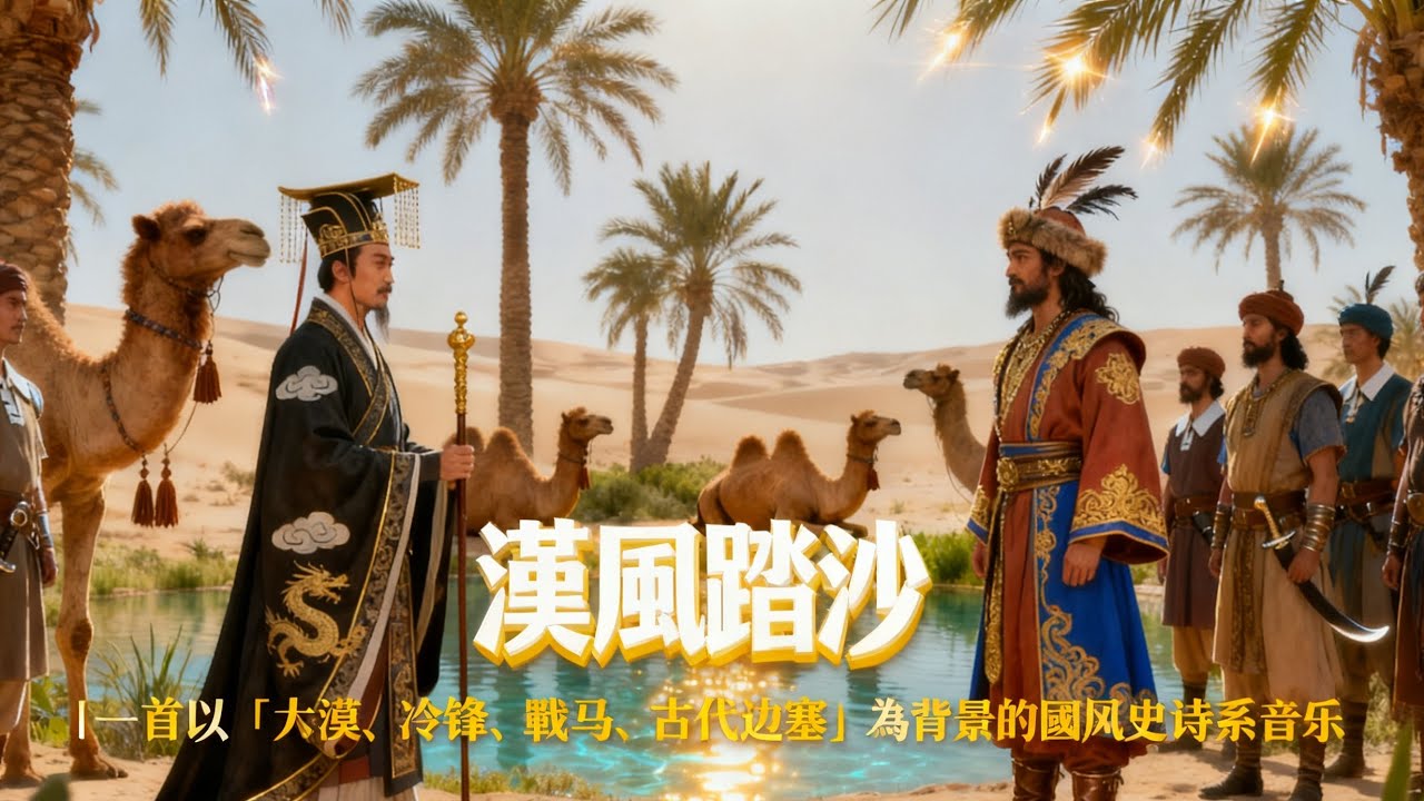 漢風踏沙 Han Wind Across the Sands｜Ancient Epic × Oriental Battle Music｜震撼國風史詩戰場配樂