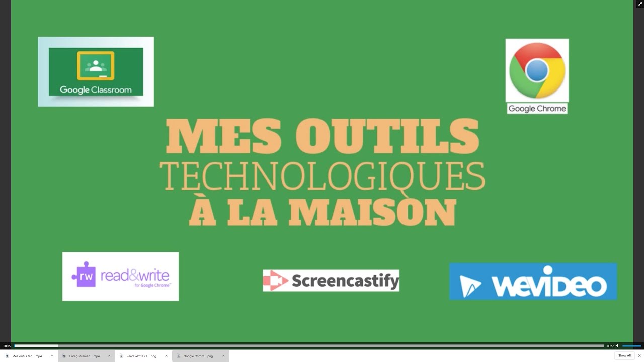 Mes outils technologiques à la maison