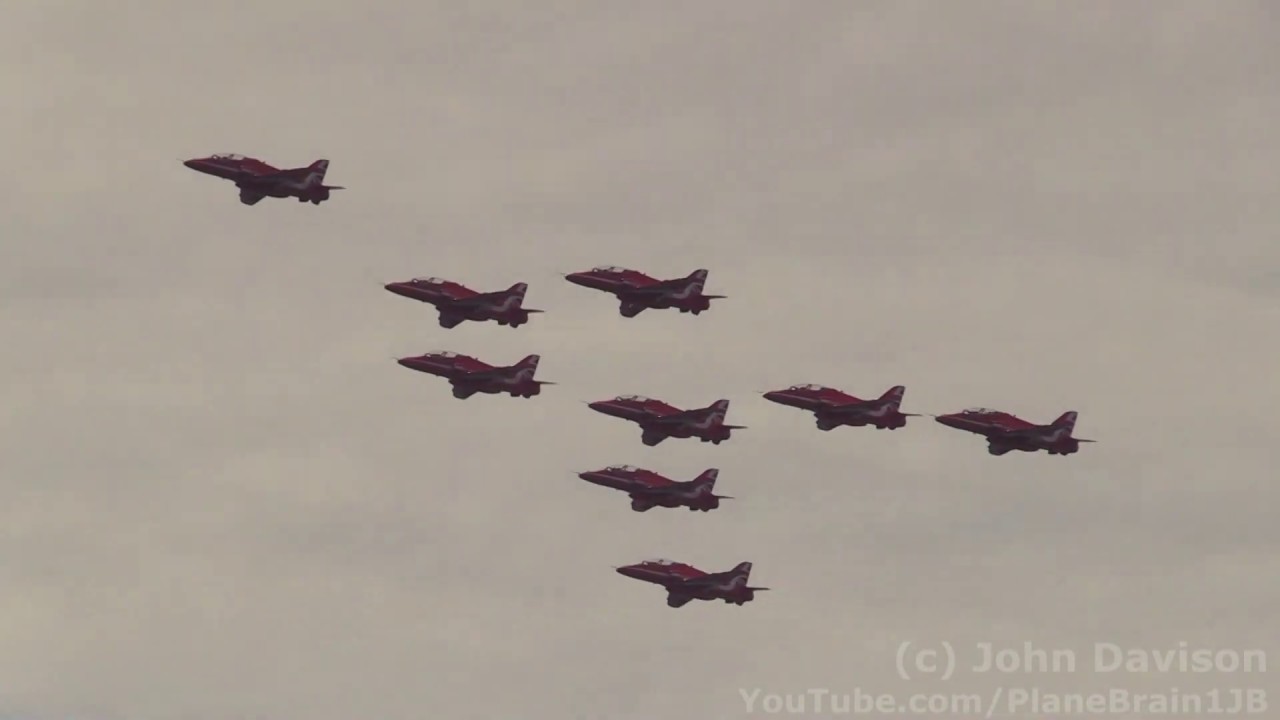 2019 Atlantic City Air Show - RAF Red Arrows
