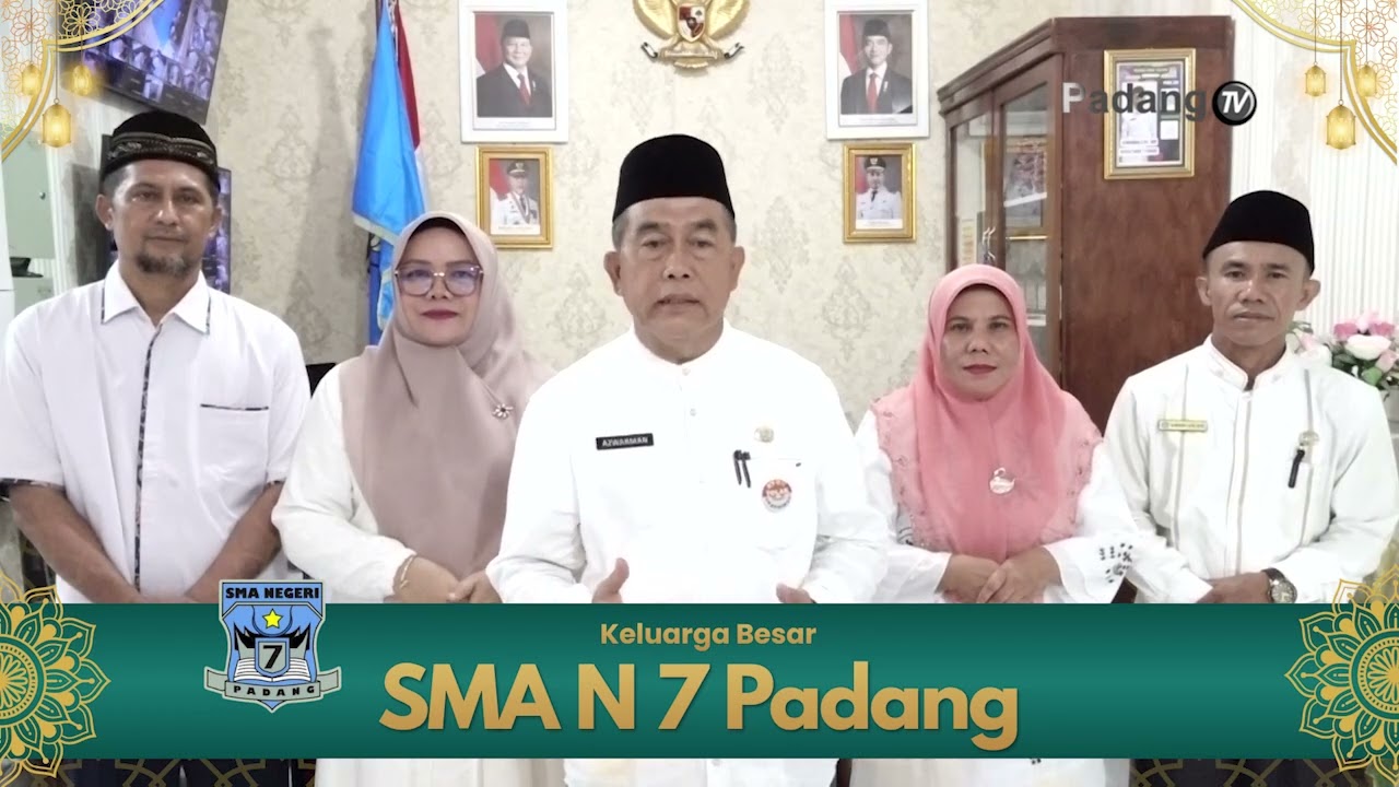 Selamat Hari Raya Idul Fitri 1447 H | Taqabbalallahu Minna Wa Minkum | SMA N 7 Padang