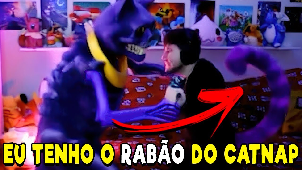 Meu RABÃO dançou com o CATNAP! QUEBREI de RIR com os Memes da comunidade