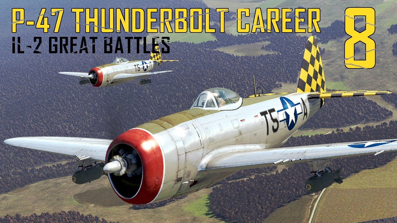 Friday the Thirteenth | PWCG P-47 Career Ep.8 | IL-2 Great Battles