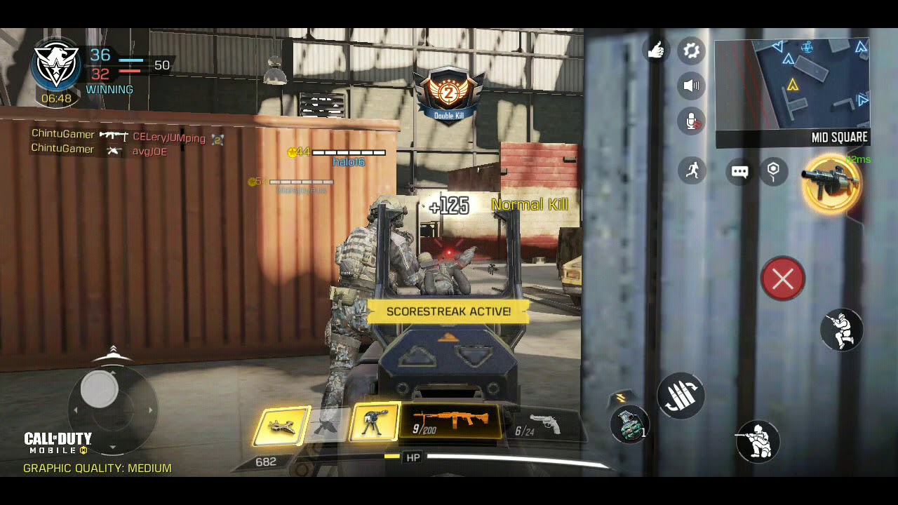 CALL OF DUTY MOBILE [ANDROID] NEW UPDATE GAMEPLAY - MVP SCORE 2806 AND 29 KILLS