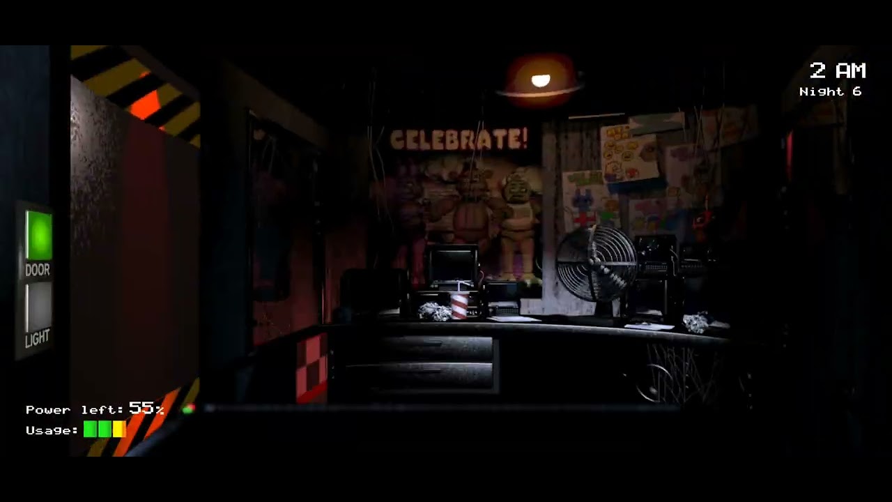Beating night 6 fnaf 1