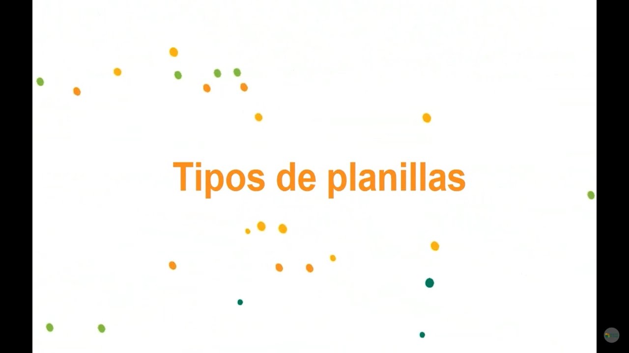 Tipos de planillas