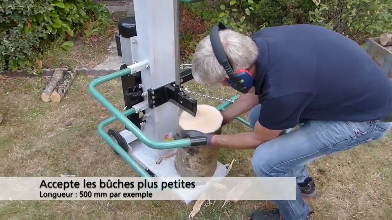 Fendeuse de bois verticale 10T