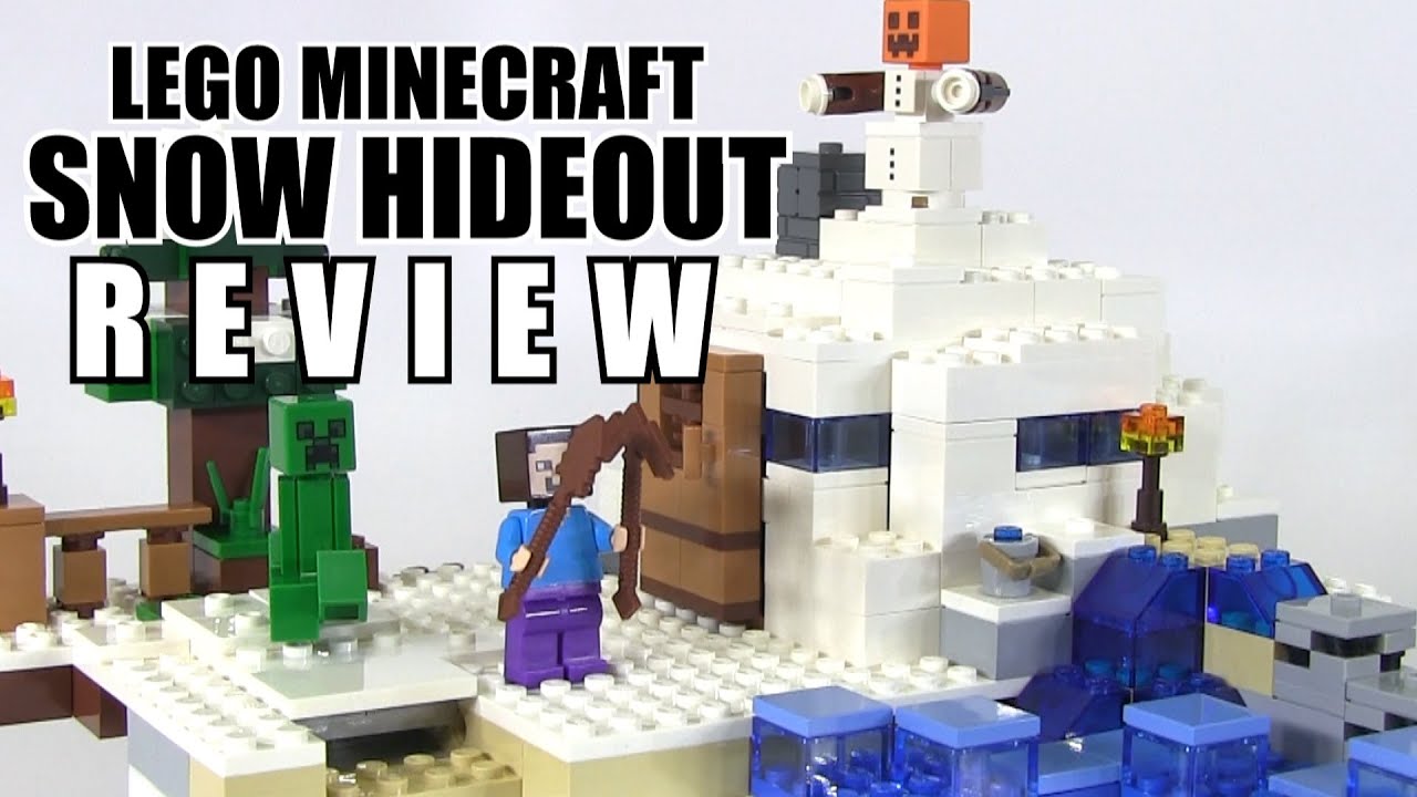 Обзор LEGO Minecraft + новости