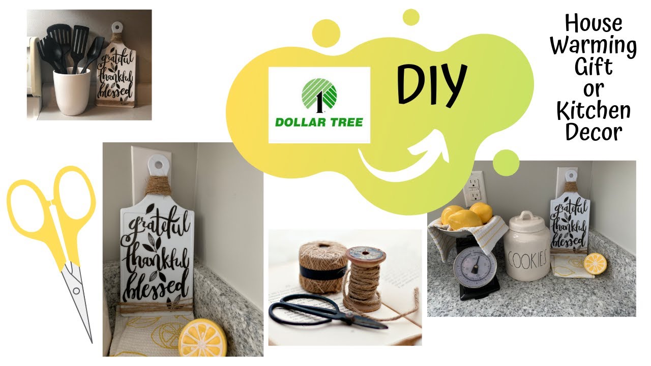 Dollar Tree DIY perfect House Warming Gift or Kitchen Decor