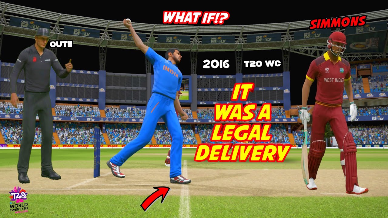 ⁉️ INDIA vs WEST INDIES T20 WC 2016 | WHAT IF IT WAS A LEGAL DELIVERY 🤯💥