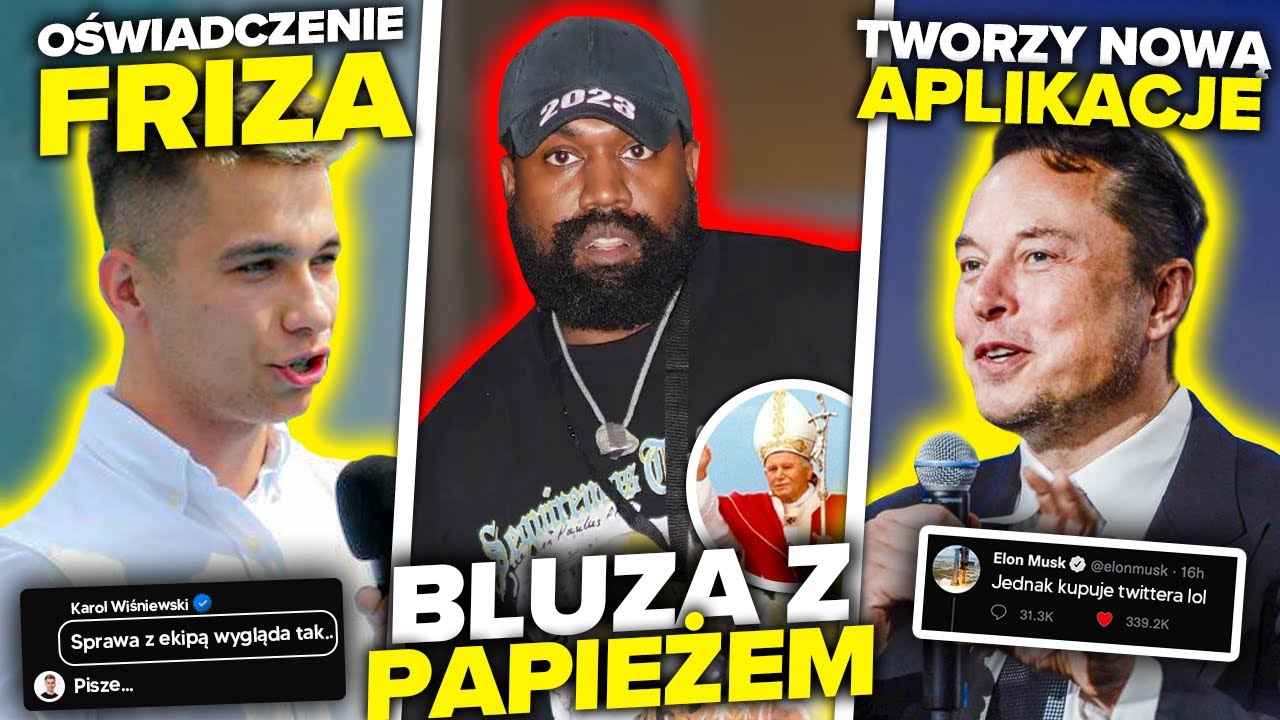 FRIZ OFICJALNE OŚWIADCZENIE DO DRAMY (NOVCIAX, TROMBA, ELON MUSK, KANYE WEST, MRBEAST, QUEBONAFIDE)