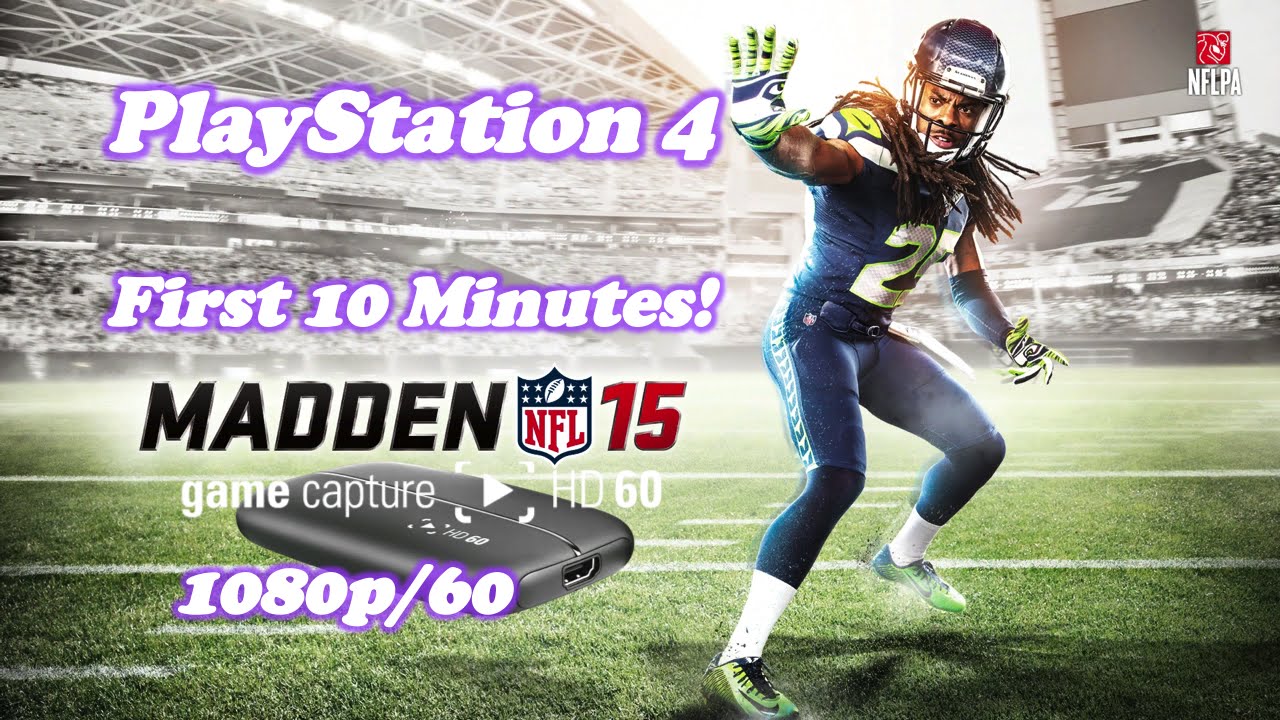 Madden 15 PlayStation 4 Gameplay First 10 Minutes - PS4 Gameplay | 1080p/60