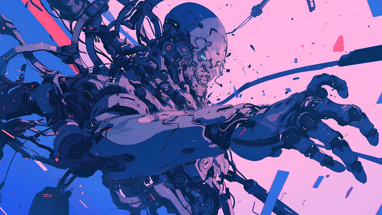 Synthwave / Darksynth - Mechanical characters
