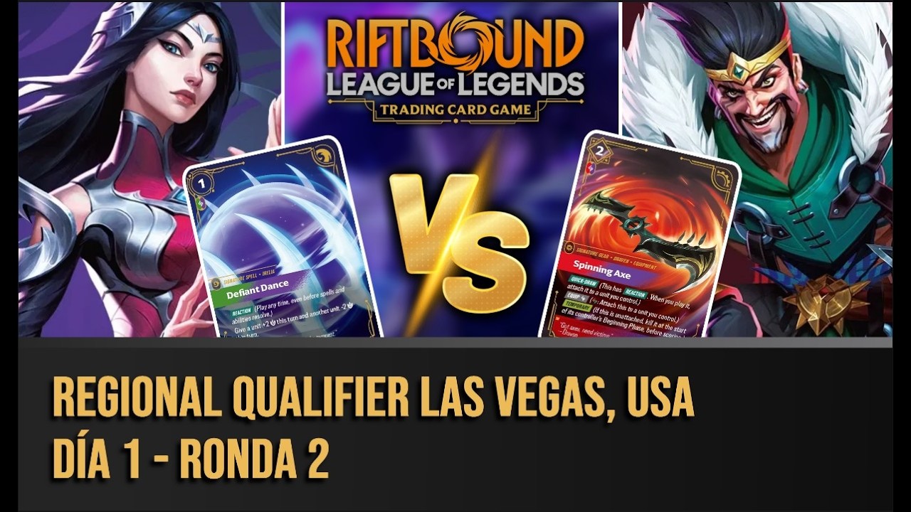 Riftbound Regional Qualifier Vegas | Irelia Vs Draven | Ronda 2